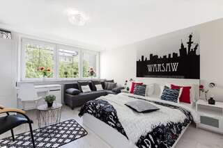 Апартаменты Warsawrent Hit Apartments Варшава Номер-студио с кроватью размера «queen-size»-1
